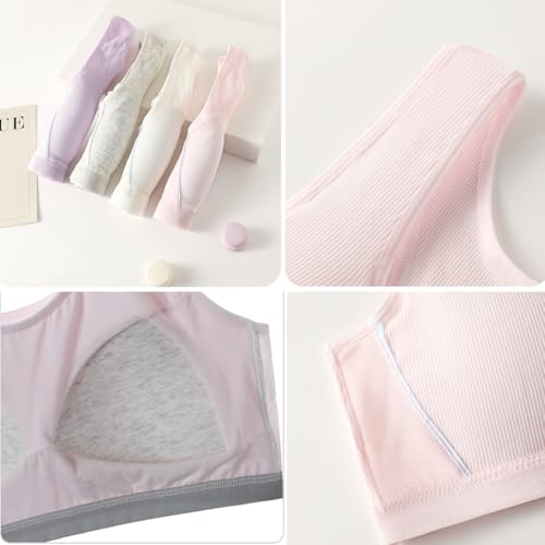 Girls Yoga Bra Tops Teen Comfortable Racerback Sports Bras4