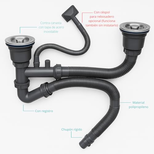 La mejor selección de Accesorios para tarja - 5 favoritos. 8 accesorios para tarja marca KARBI (2)