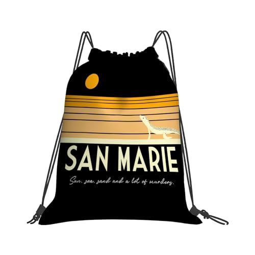 Death In Paradise Saint Marie Drawstring Bag For Sports