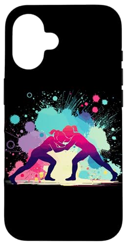 Damen Wrestling Wrestling Grafik für Mädchen Hülle für iPhone 16