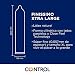 Control Preservativos Finissimo XL- Caja de condones super finos y extra grandes,...