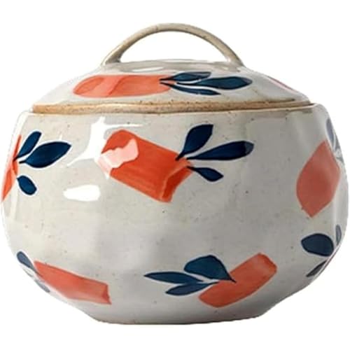 AKILER茶碗蒸し器陶器製茶碗蒸し器蓋付き蒸し器茶碗蒸し汁カップ和洋菓子カップビジネス&家庭用(D) (C)