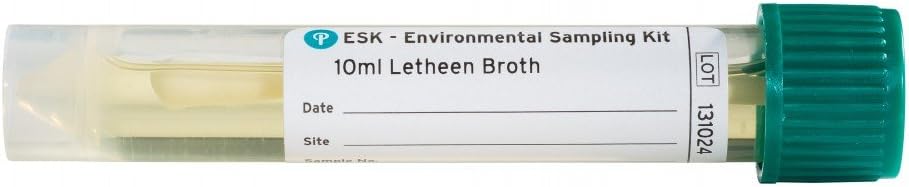 Puritan ESK Sampling Kit - 4" Sterile Polyester Swab & 10ml Letheen Broth - 25-83010 PDB LB - Bulk - Case of 300