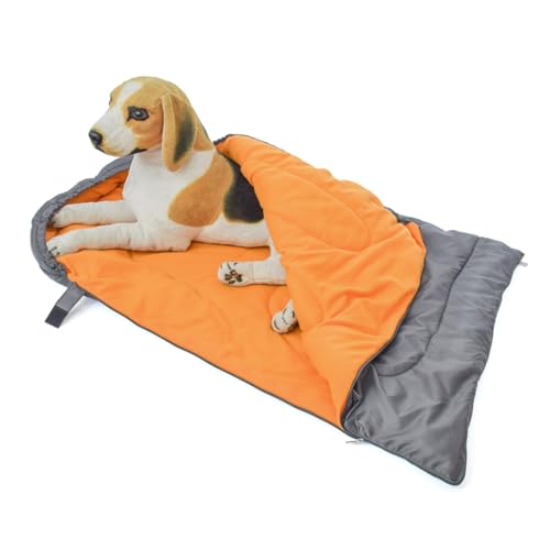 Couverture portable pour chien imperméable et lit chaud facile à laver