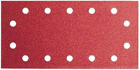 Bosch Schleifblatt 115x280mm - Körnung G180, 14 Löcher (10 Stück)