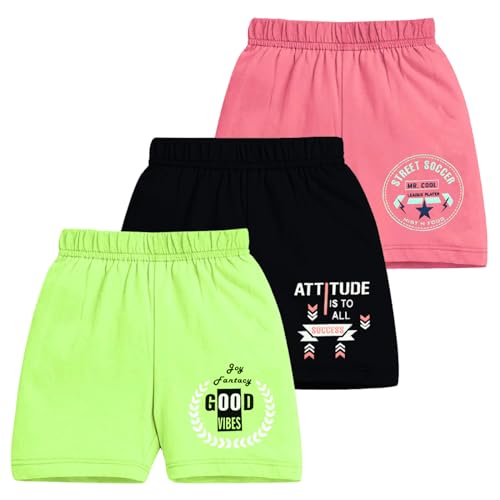 Image of MIST N FOGG Boys & Girls Shorts,2-3 Years to 11-12 Years (Pack of 3)