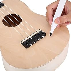 Ukulélé Bricolage à 4 Cordes en Bois de Tilleul de 21 Pouces, Ensemble d’ukulélé Bricolage, Ukelele DIY Make Your Own Ukulele Hawaii Kit, DIY Concert Ukulele Toys Set - Les Beatles, Paul McCartney, John Lennon, RIngo Starr, George Harrison Ukulélé Bricolage à 4 Cordes en Bois de Tilleul de 21 Pouces, Ensemble d'ukulélé Bricolage, Ukelele DIY Make Your Own Ukulele Hawaii Kit, DIY Concert Ukulele Toys Set – Image 5