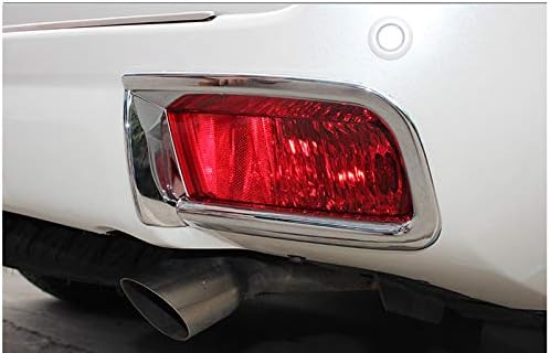 For Toyota Land Cruiser 150 Prado FJ150 2010-2017 Rear Fog Lamp Cover Light Overlay Trim Chrome Car Styling Prado Accessories