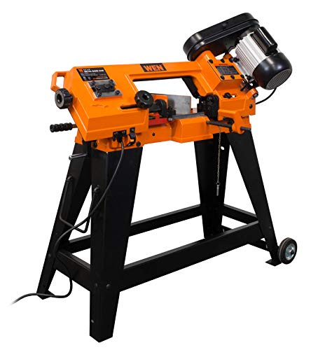 WEN 3970T 4-inch x 6-inch Metal-Cutting Band Saw with Stand