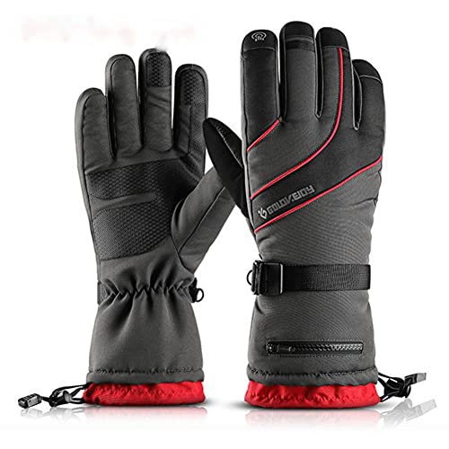 Gants d'hiver imperméables et chauds pour le ski et le snowboard outdoor homme en taille M