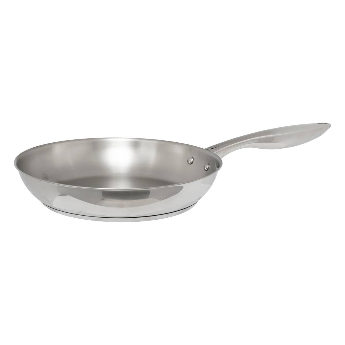 Five - Poêle en INOX Haute qualité D 28 cm Tous Feux y Compris Induction