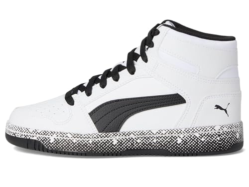 Image of PUMA Boys' Rebound Layup Mid Sneakers