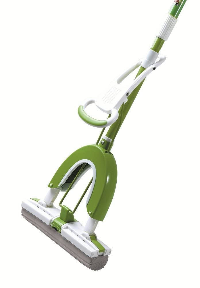 – Butterfly Mop Starter kit (Handle + Refill), 1 set/pack | no messy hands when cleaning | General purpose clean| easy to use | All Floors | Cleaning Mop