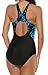 beautyin Womens One Piece Swimsuits Athletic Racing Competition Lap Swimming Suit