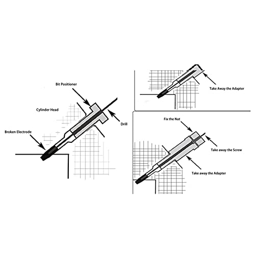 Outil d'extraction de bougies de préchauffage complets et ergonomiques durables - 6