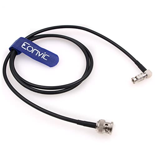 EONVIC HD-SDI BNC Cable Micro BNC Right Angle to BNC male Coaxial Cable for Blackmagic HyperDeck Shuttle Video Assist (1m) - Image 3