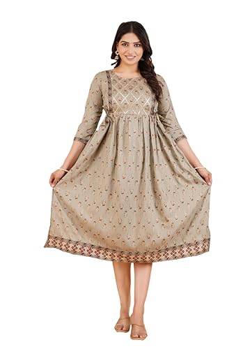 Robe allaitement Kurti avec ouvertures invisibles pour allaitement maternel
