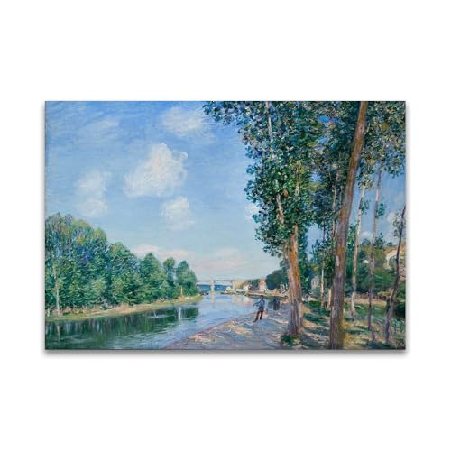 Impression sur toile d'Alfred Sisley pour illuminer votre salon moderne