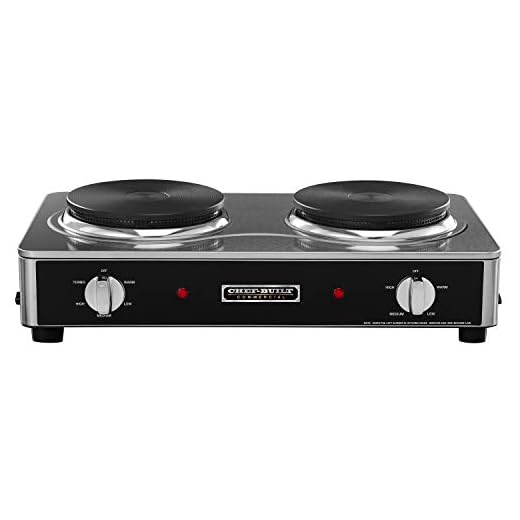 CHEF-BUILT Commercial Dual Cast Iron Burner CHP-80 18078