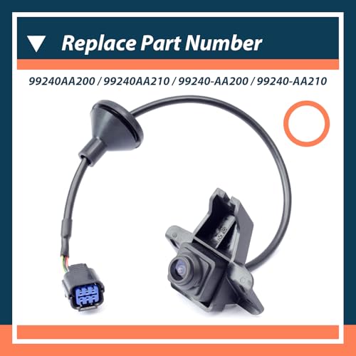 Image of 99240AA200 Rear Back View Camera Replacement for Hyundai for Elantra 2021-2023 Park Assist Camera Replace 99240AA210 99240-AA200 99240-AA210