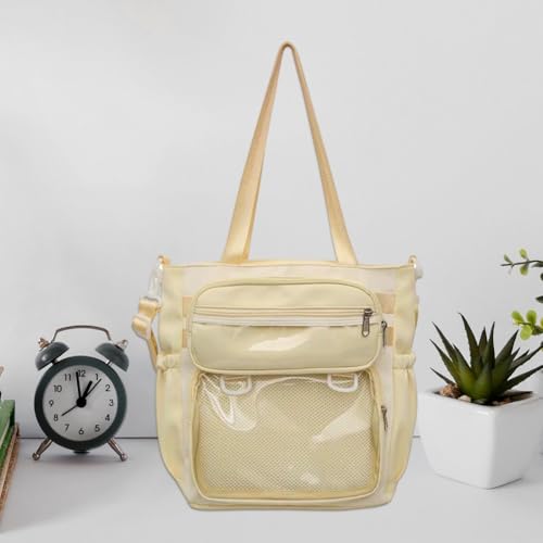 Sac Ita transparent grande capacité à épingles pour cosplay d'anime