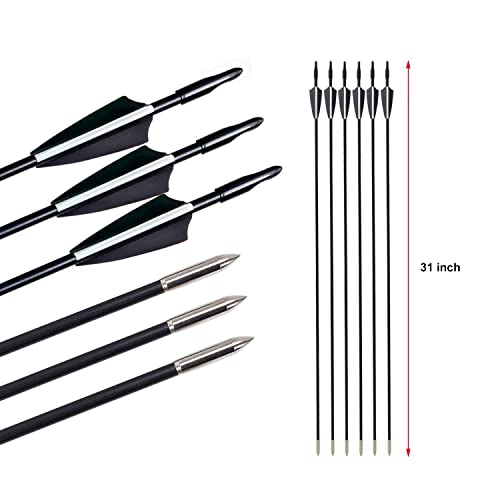 Sopoger Archery Bow And Arrow Adult - Takedown Recurve Bows For Adults Youth Beginner 20Lbs 30Lbs Left And Right Handed Outdoor Target Practice Hunting (30 Lbs) #TOP2