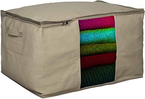 Extra Large Moth Protection Clothing Organizer Bag – Cedar Insert to Protect from