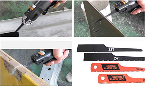 Lame de scie sabre bois et caoutchouc lot de 5 pour travaux de rénovation