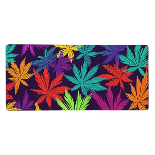 Tapis d'écriture long 90x40 cm pour stabiliser le clavier sur le bureau
