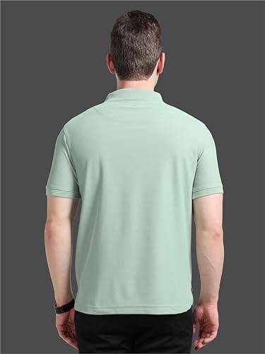 Image of STELLERS Men's Premium Regular Fit Polo T-Shirt's |Feather Touch Feel | Odour Resistant| Anti-Static| Wrinkle Free | Quick Dry | Stretchable | Lightweight | Sweat-Proof