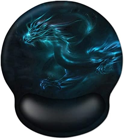 AOKSUNOVA Mauspad Mit Gelkissen - Ergonomisch & Rutschfest Für Langes Arbeiten