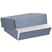 Lineco Archival 14" x 18" Print Storage Box, Drop Front Design, 14" x 18" x 3", Exterior Color: Blue / Gray.