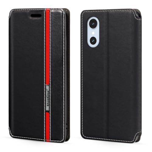 Shantime �N���V�b�N�X�g���C�v���U�[���P�[�X FCNT Arrows We 3 M09 5G F-52G �Ƃ̌݊������� �B���}�O�l�b�g �J�[�h���[ �R���g���X�g�z�F�f�U�C��(�u���b�N)
