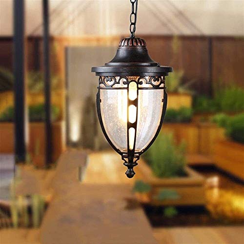 Lustre de plafond extérieur étanche pour vigne de jardin et décoration d'entrée - 7