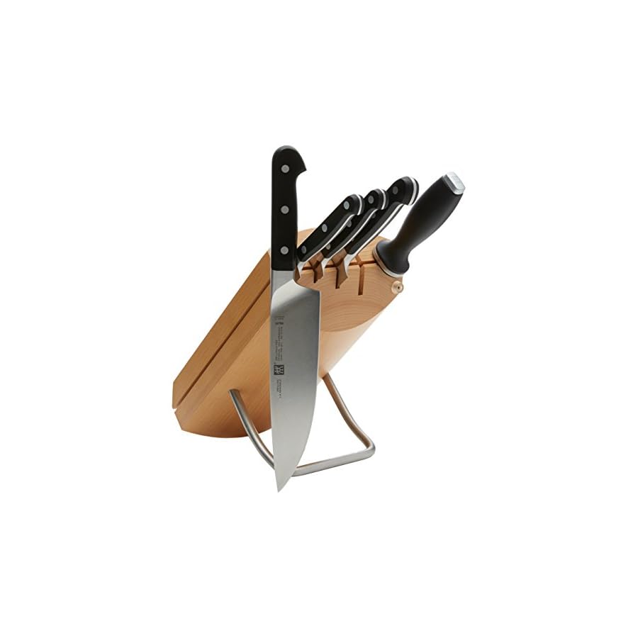 HENCKELS Knife block, wood natural, 6 pcs.