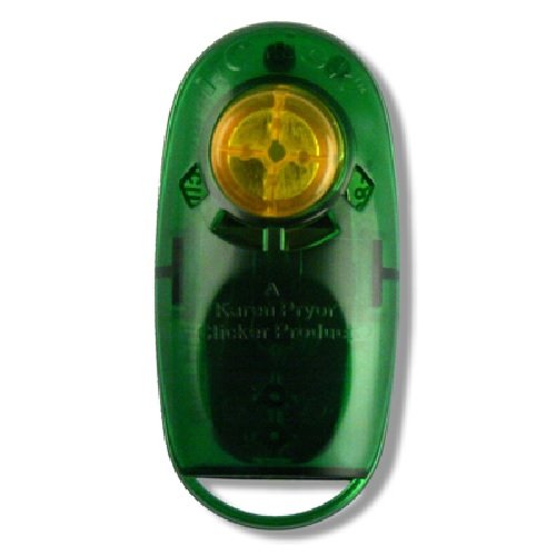 Jewel i-Click Karen Pryor Clicker Product Klicker Training (transluzent grün)