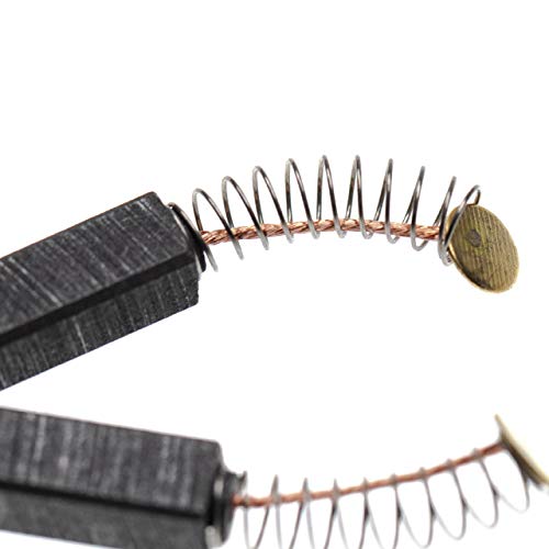 Vhbw 2x spazzola di carbone per motore 14 x 6 x