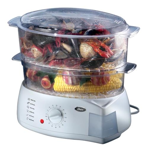 Image of Oster Double Tiered Food Steamer ( 5713 )