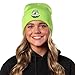 NEFF Monsters Inc. Mike Wazowski Embroidered Face Fold Cuff Adult Beanie OSFM Green