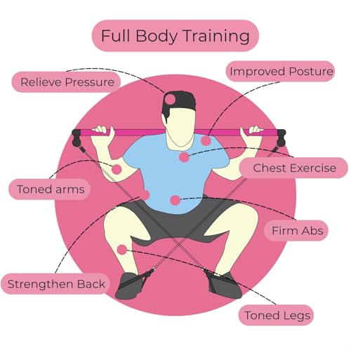 Generic Pilates Bar Kit Workout Equipment for Home Gym の商品画像 5