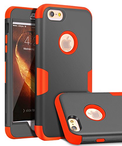 iPhone 6 Plus Case, iPhone 6s Plus Case,TOPSKY Three Layer Heavy Duty High Impact Resistant Hybrid Protective Cover Case for iPhone 6 Plus and iPhone 6s Plus (Only for 5.5