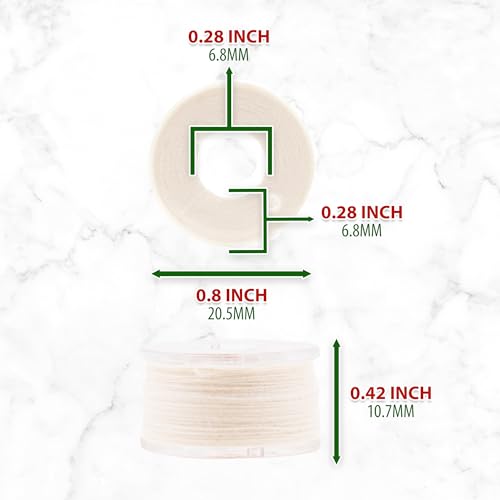 Mandala Crafts Bobinas pré-enroladas 144 Ivory SA156 para máquina de costura Singer - SA156 bobinas