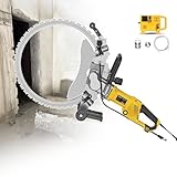 Betonringsäge, 8000 W toroidale elektrische Trennsäge mit wassergespeister Staubunterdrückung, elektrischer Ringschneider for Beton, Ziegel, Bewehrungsstahl und Marmor(AC8400)