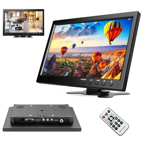 podofo 10.1" Monitor LCD con HDMI y VGA