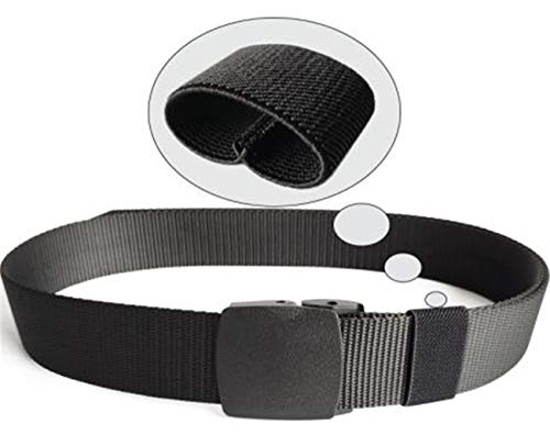 Andongnywell Nylon Tactical Belt Military Men Belt Webbing Canvas Outdoor Web Belt with Plastic Buckle for Pants2