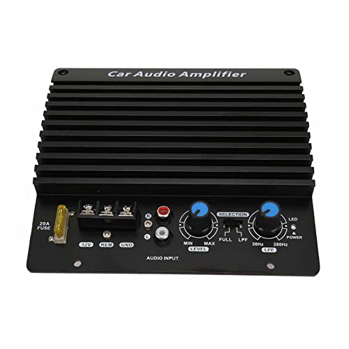 Car Power Amplifier, 3000W Car High Power Exposed Amplifier Board, 12V for 8-12 Inch Woofer, Aluminum Alloy Material, Panel