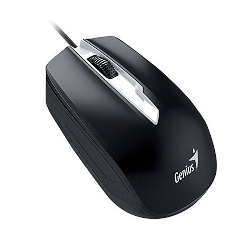 Genius DX-180 USB Óptico 1600DPI Ambidextro Negro