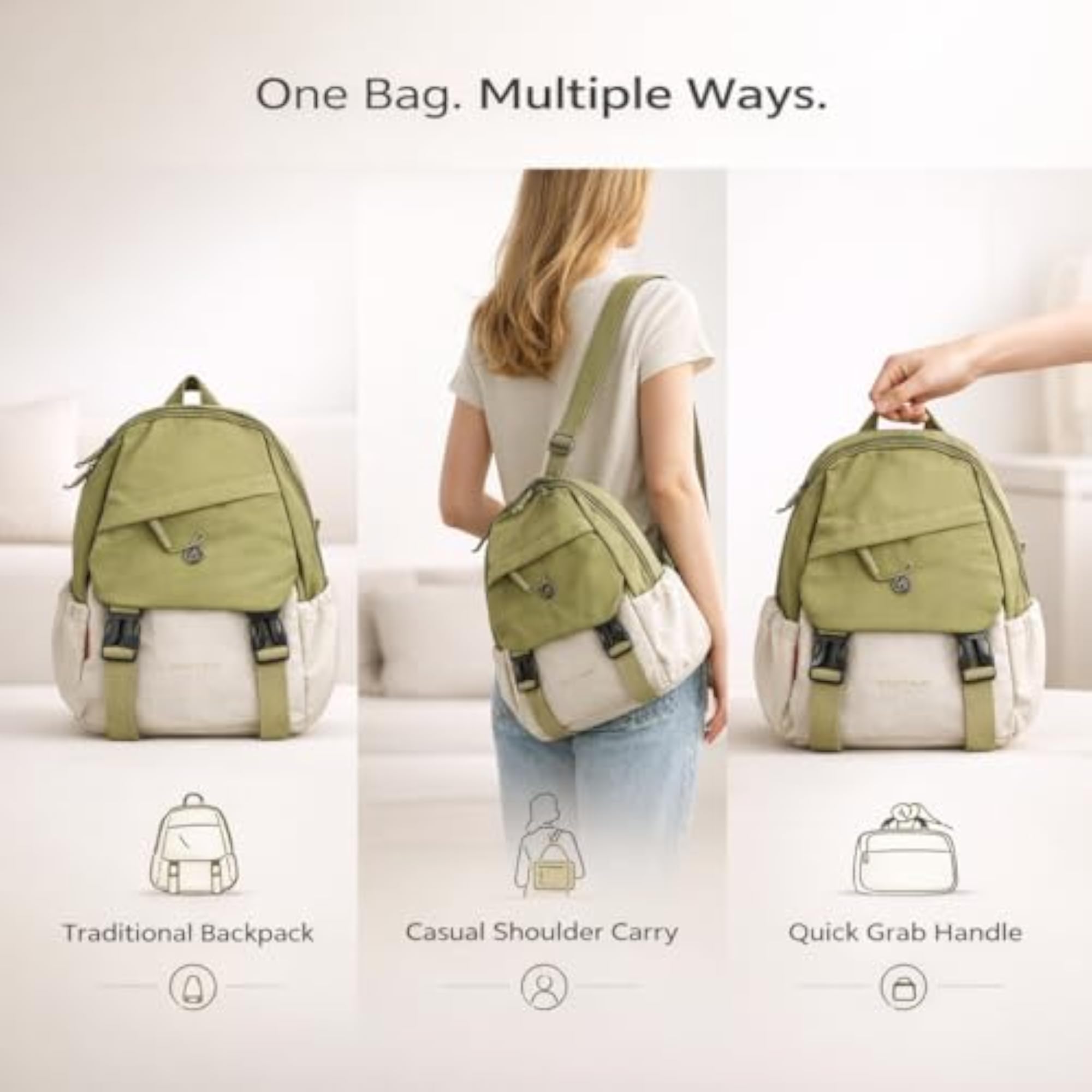 Mini Backpack for Women, Stylish & Lightweight