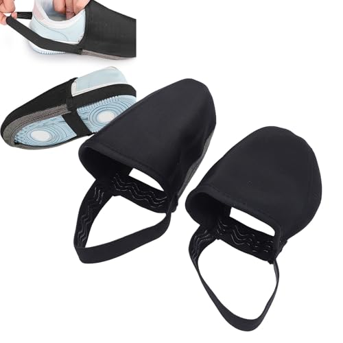 Cubiertas para dedos de zapato de ciclismo Semme, protector elástico a prueba de viento y transpirable con banda elástica trasera y correa antideslizante, para mountain bike y ciclismo de ruta miniatura 3