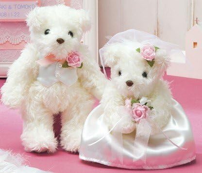 Amazon エンジェルホワイトのウェルカムベア ピンク ボアカット済 手作りキット 手芸キット 通販